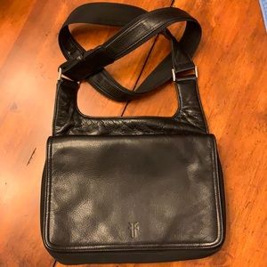 Black crossbody Frye bag